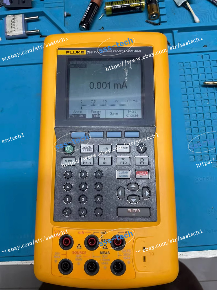 Fluke 744 Record multi-function process calibrator/used /UPS#XX