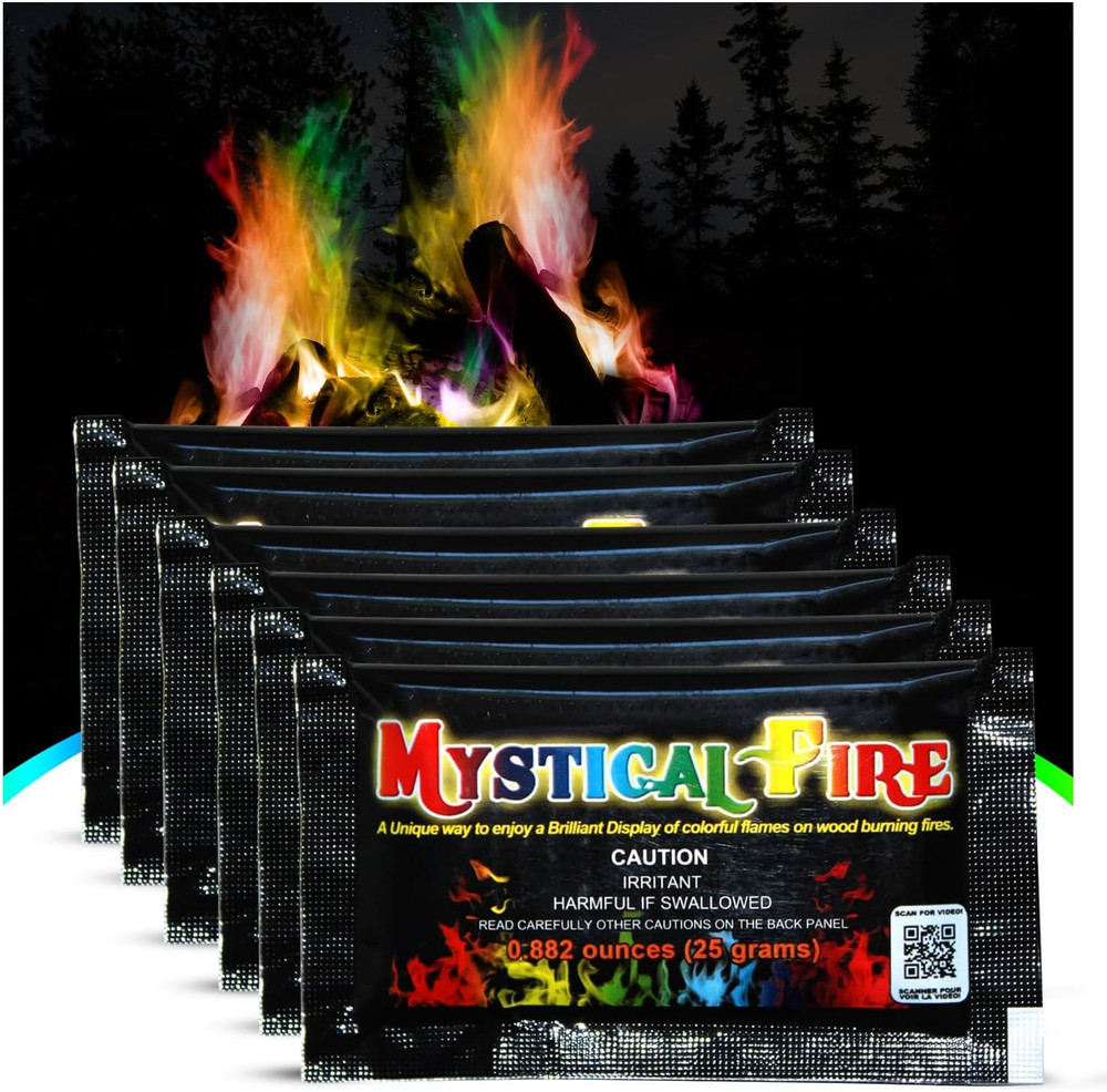 Color Changing Packets Pits Campfire Long-Lasting Enchanted Multi-Color