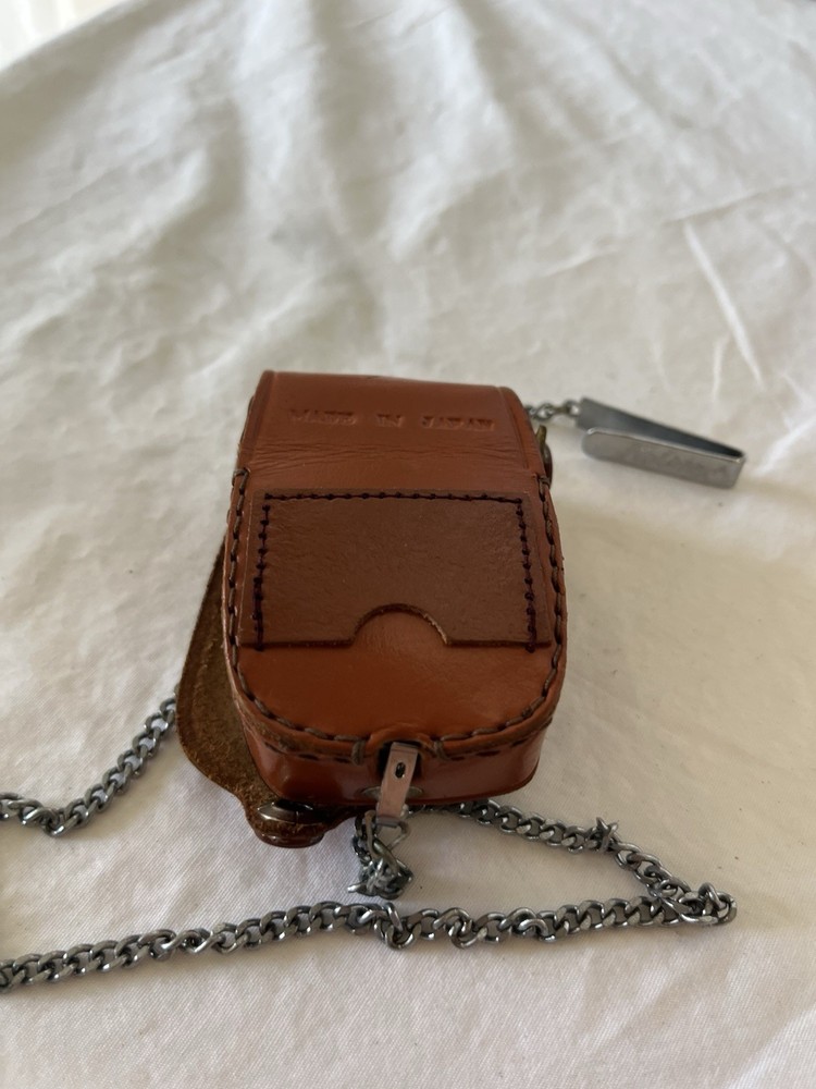 Vintage Kalimar Camera Exposure Meter Model A-1 Leather Case Model A1