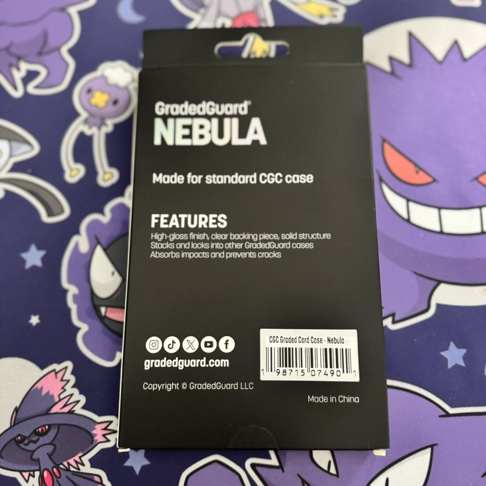 GradedGuard CGC Graded Card Case Guard Protector NEBULA Limited Edition! NEW ✅✅✅