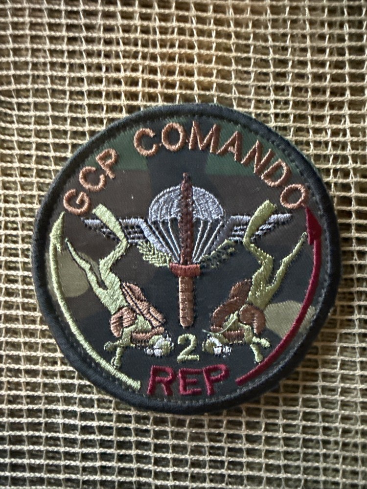 French Military/ Joint AFGAN Operations GCP COMMANDO 2 REP Camo Patch  -Rare