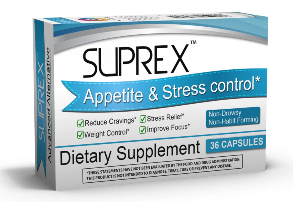 Suprex Appetite & Stress Control: 36 Capsules
