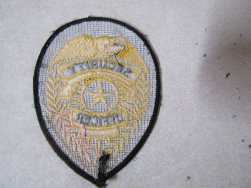 PATCH LAW ENFORCEMENT POLICE SECURITY OFFICER