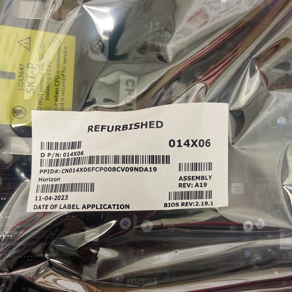 DELL 14X06 POWEREDGE R740 SYSTEM BOARD