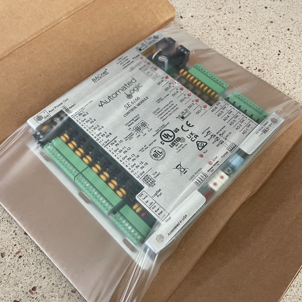 Automated Logic SE6166 BACnet Control Module - New in Original Packaging