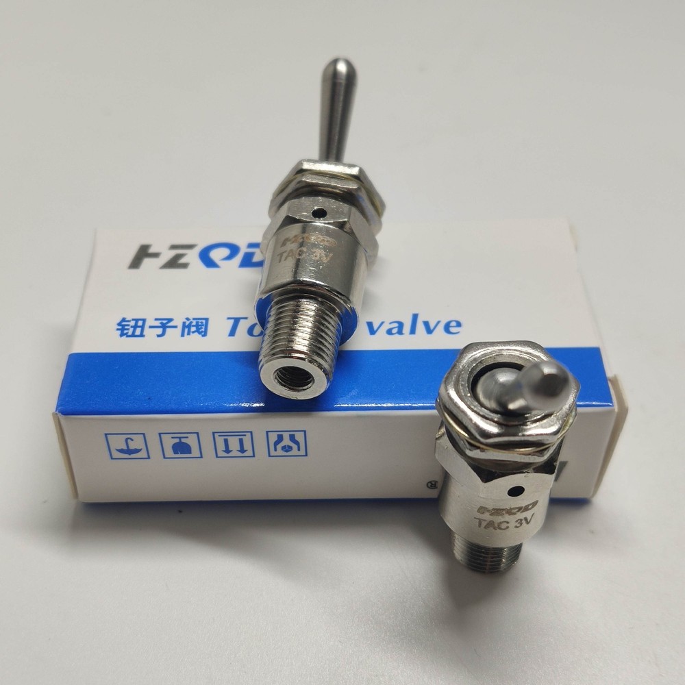 10PCs pneumatic toggle valve For TAC-3V