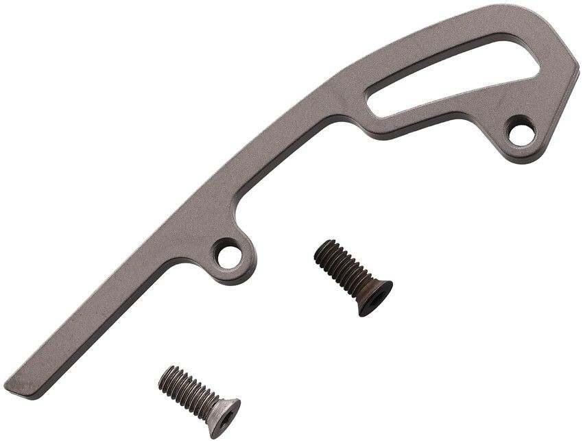 Flytanium Stonewashed Titanium Backspacer For Customizing The Arcade Knife