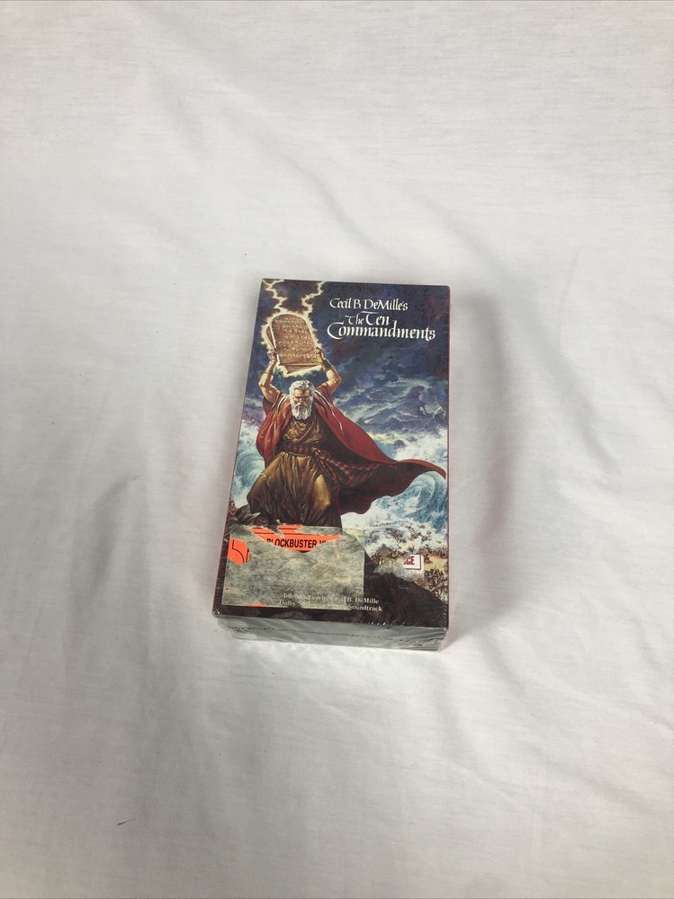 The Ten Commandments (VHS, 1998)
