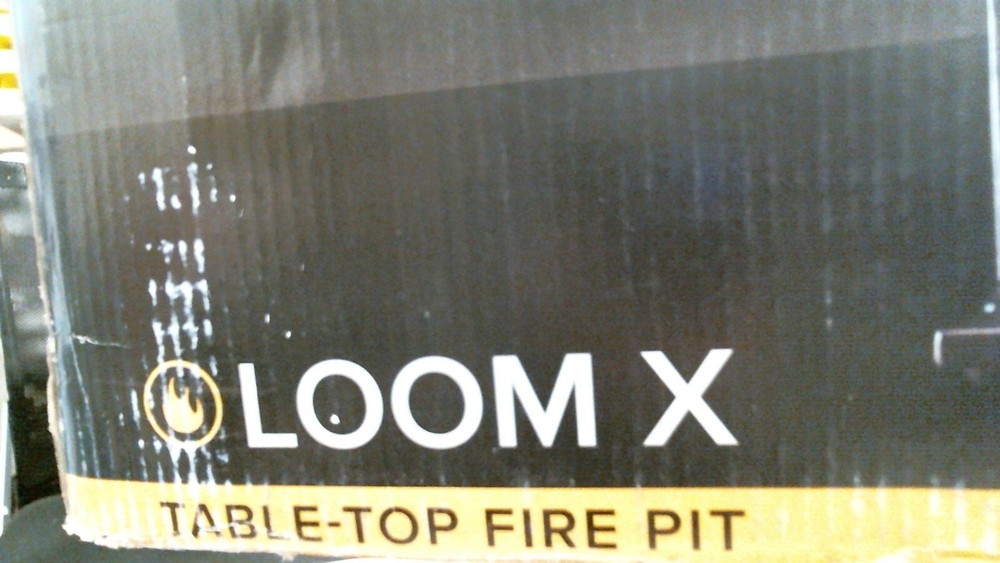 Ukiah Loom X Table-Top Fire Pit (TK-1015-LX) FS