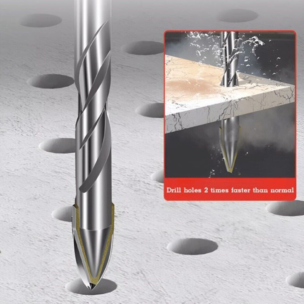 2024 High-Strength Eccentric Twist Drill Bit, Oblique Head Eccentric Drill Bit