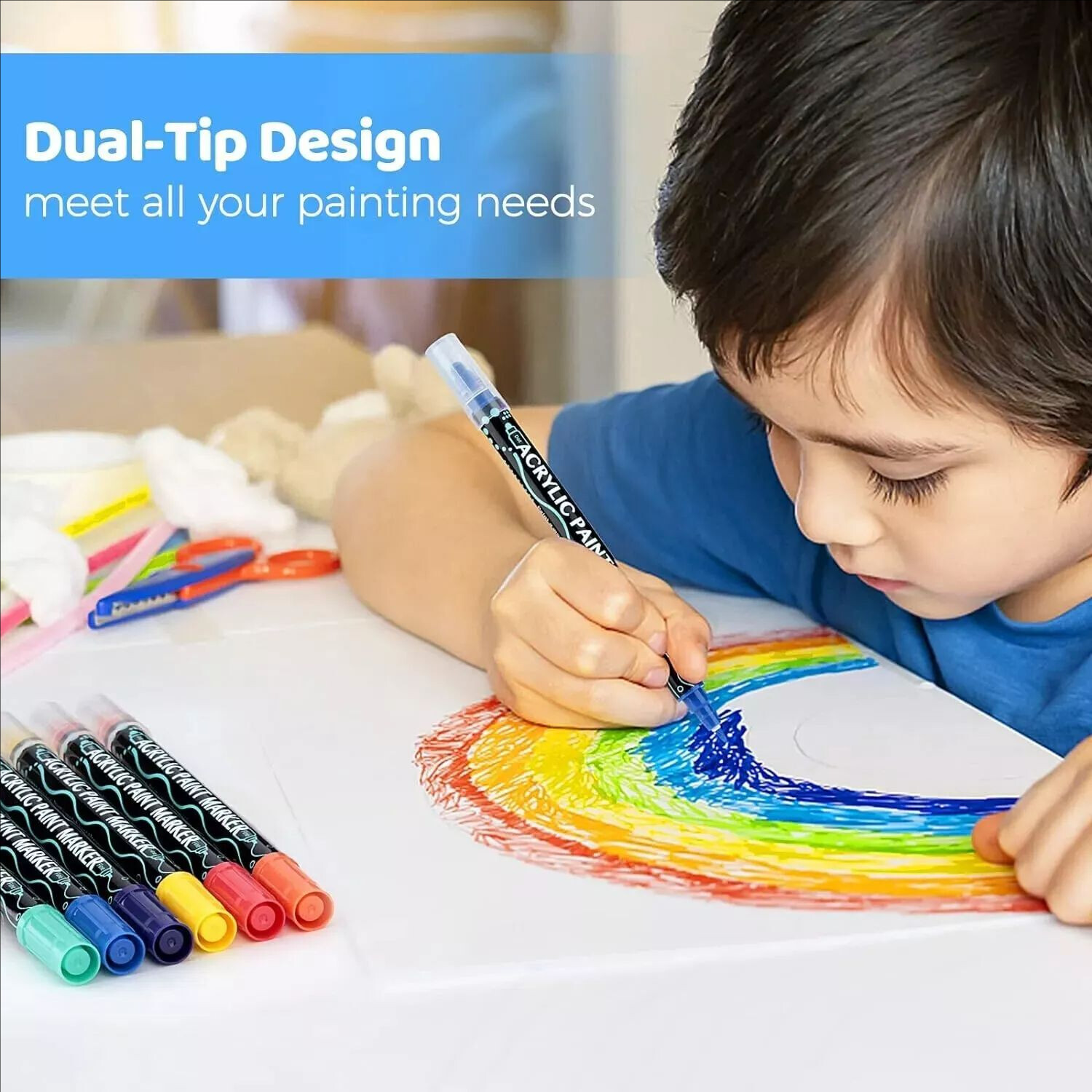 12/36 Acrylic DC marker pen Permanent Paint Water-Based Art Multifunction DIYpen