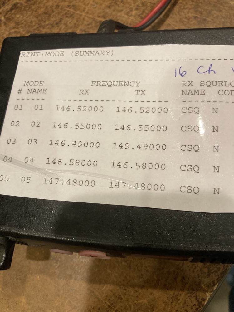 Motorola VHF Radius SM120