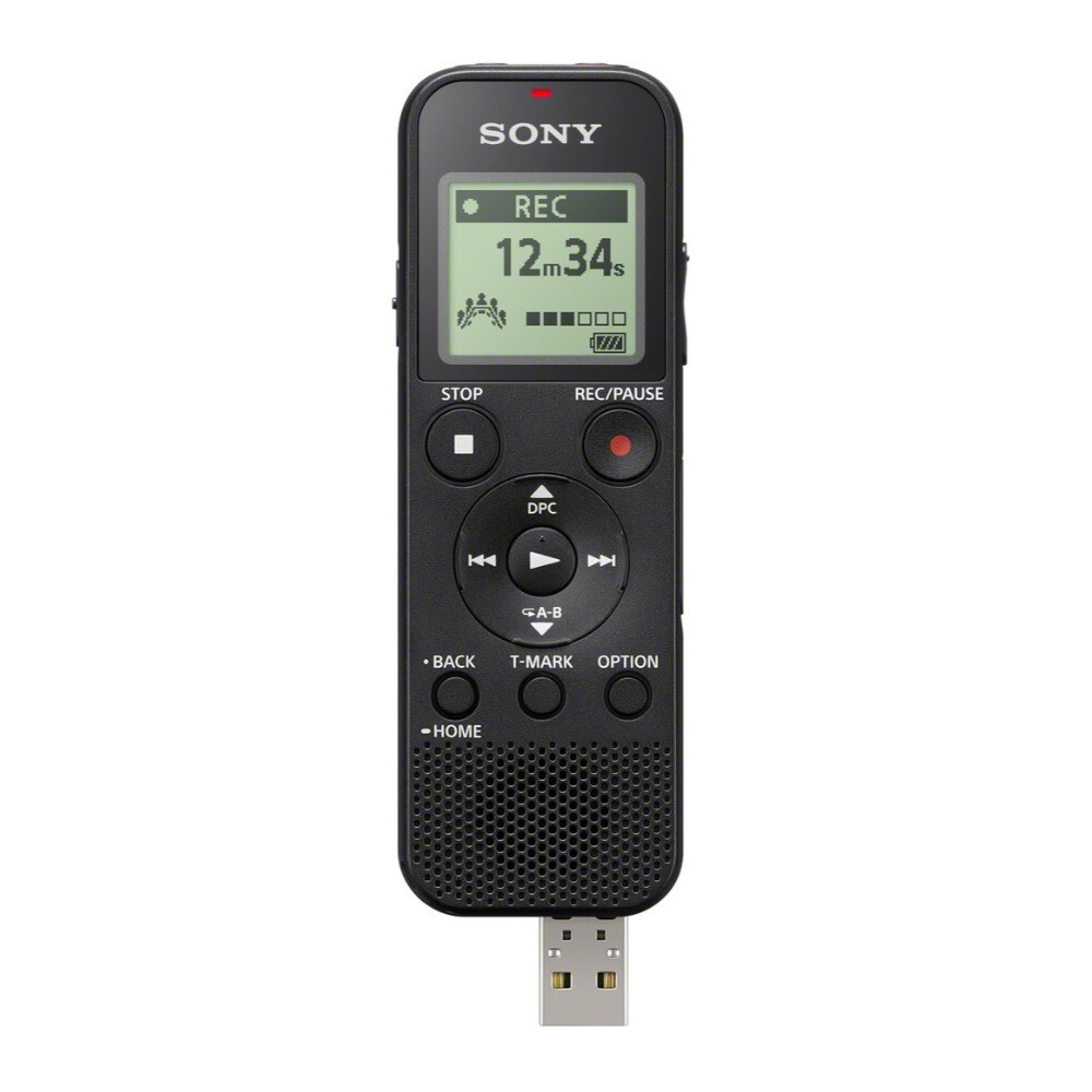 Sony ICD-PX370 Mono Digital Voice Recorder Built-In USB 59 hours Voice Recorder