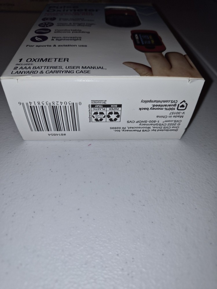 CVS Health Pulse Oximeter NEW