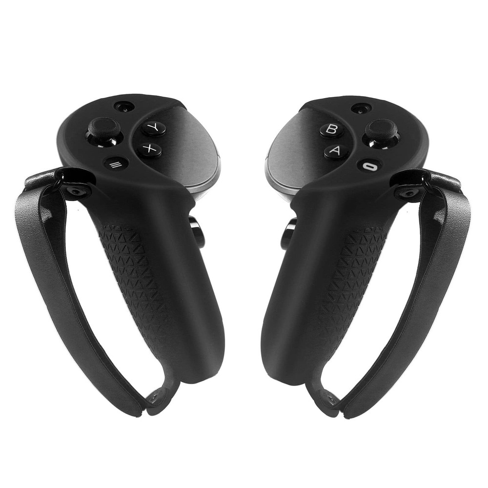 Silicone Grip Cover for VR Headset, Touch Controller Protector with Knuckle Stra