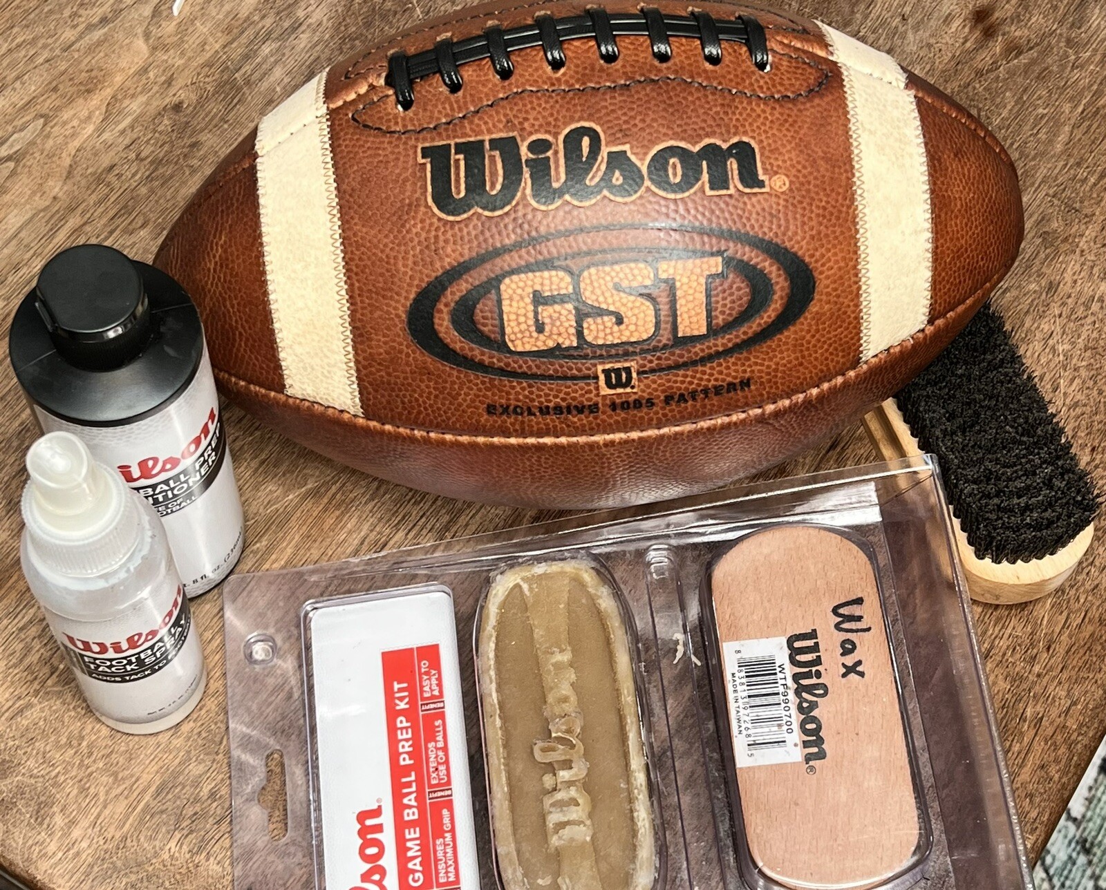 Leather Football Restoration. Bladder Replacement, New Laces, Game Prepping.