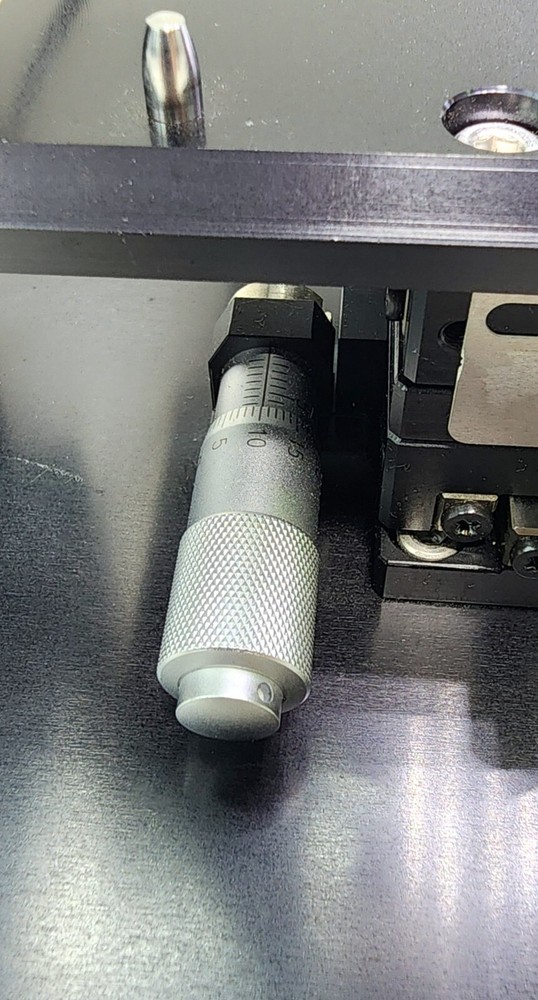 XY STAGE MICROSCOPE CUSTOM UNBRANDED