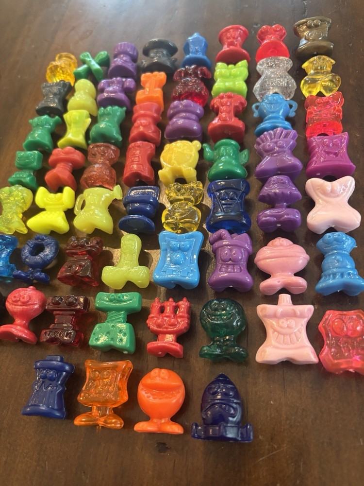 100% Complete Set 1996 THINGS Series Gogos Crazy Bones with Nitro