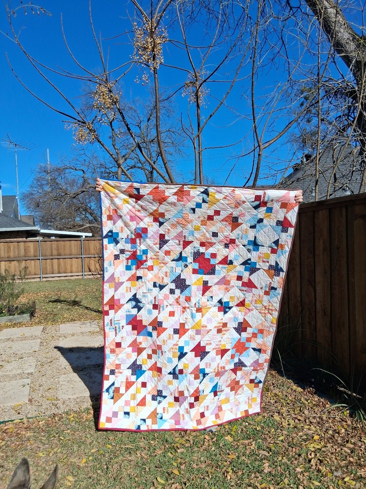 Ruby Star Society fabrics patchwork quilt
