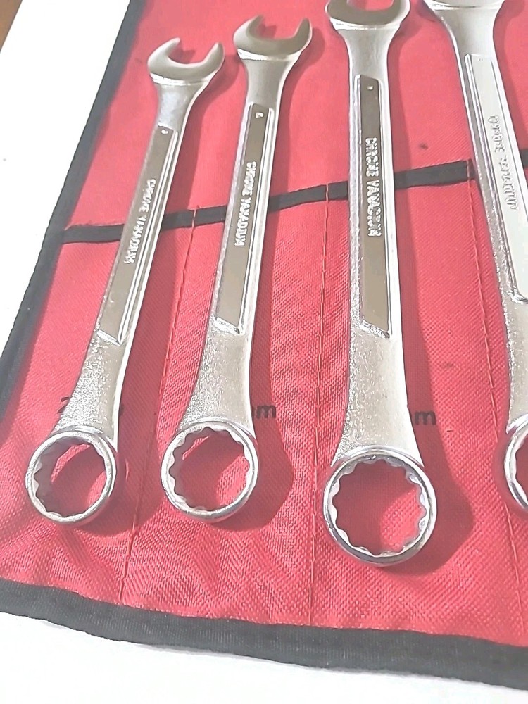 Sunex Tools 9605M 5 Piece Raised Panel Metric Combination Wrench Tool Set