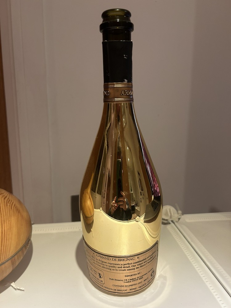 Armand De Brignac Gold 75CL ( Empty Bottle )