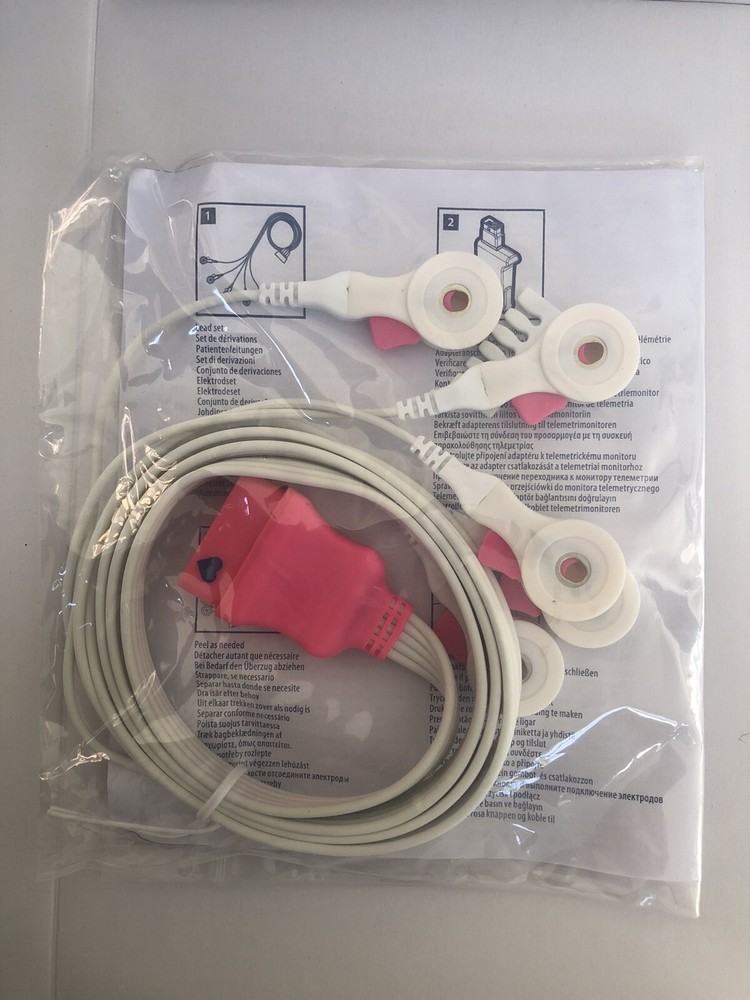 ONE PK DL DISPOSABLE LEAD SET 3'