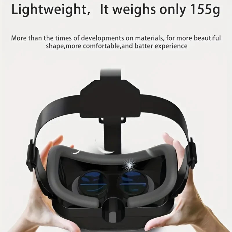 Virtual Reality Headset – Lightweight, Comfortable, and Perfect Gift for Anyone