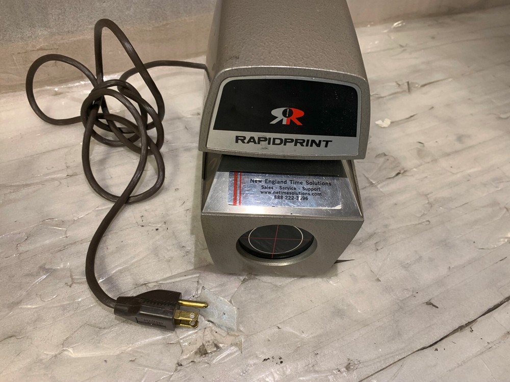 RapidPrint AR-E Electric Date & Time Recorder w/ Keys