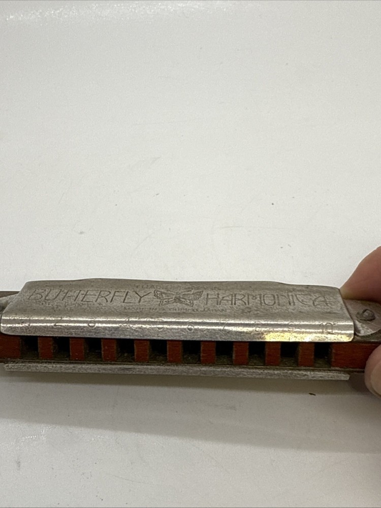 Vintage Butterfly Harmonica Occupied Japan
