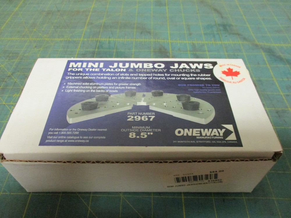 WOODWORKING TOOLS * MINI JUMBO JAWS * ONEWAY * 2967