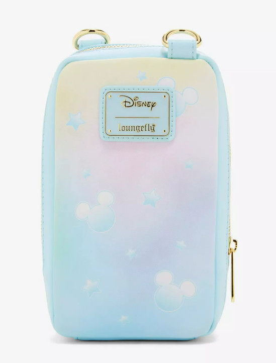 Loungefly Crossbody Purse Bag: MICKEY & FRIENDS Blue Coin Purse Daisy Minnie