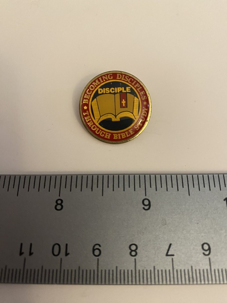 Becoming Disciples Through Bible Study Lapel Pin P103