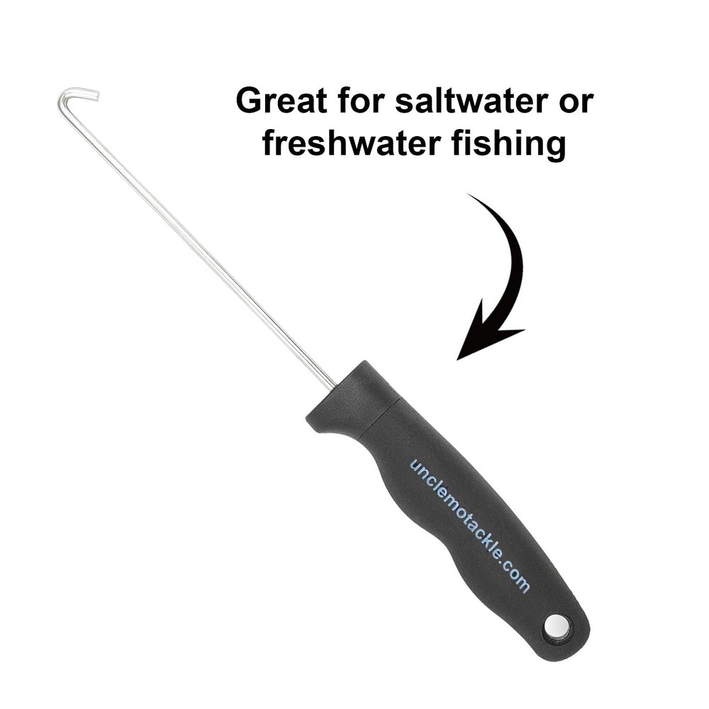 UMT - 6 Pack Durable Hookout, Fish De-Hooker, 10" Hook Remover Tool