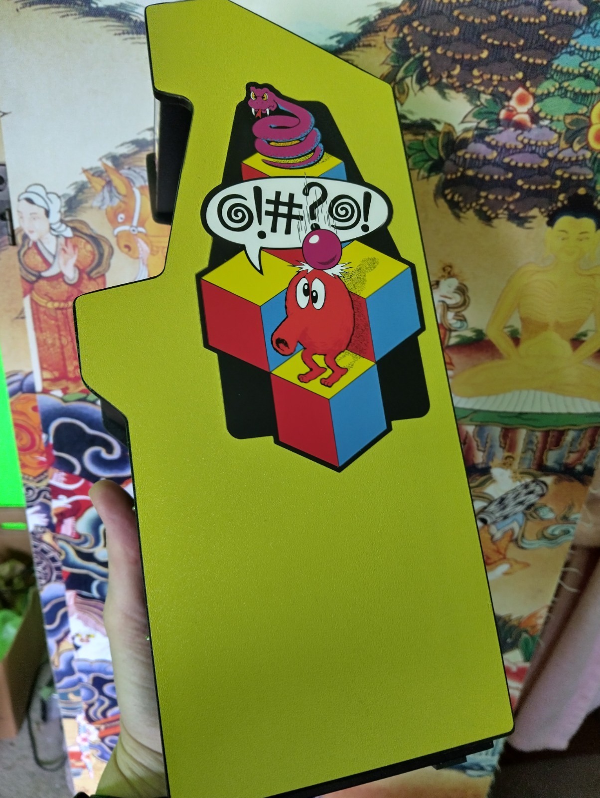 New Wave Toys Replicade Q*Bert Mini 1/6 Scale Arcade - Excellent - QBert