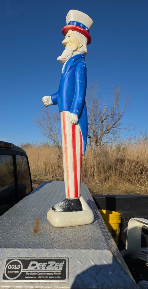 Uncle Sam Lighted Blow Mold Don Featherstone