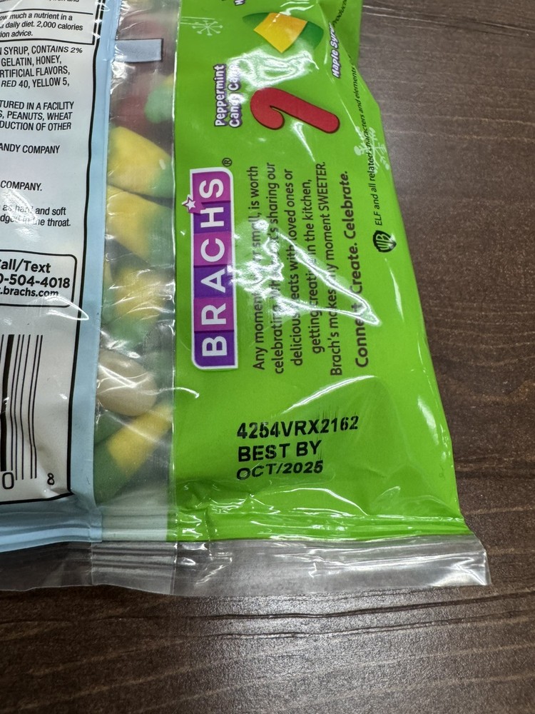 2 PACK- Brach's Holiday Elf MELLOWCREME Candy, 8oz per package see description
