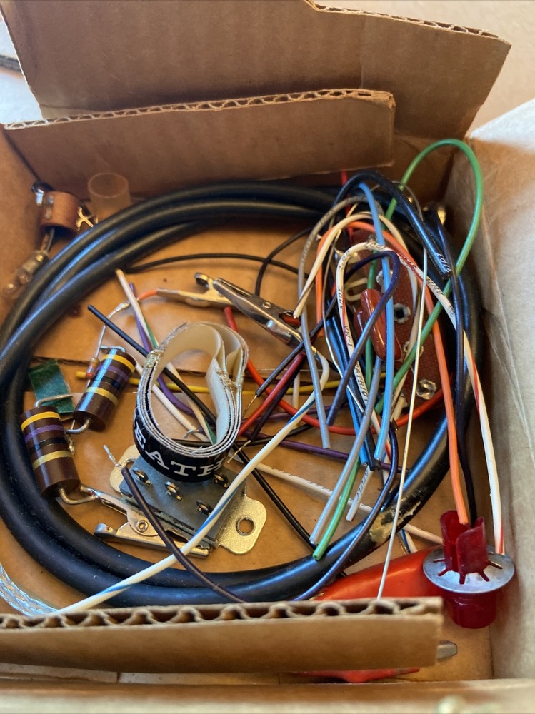 HEATH SWEEP FUNCTION GENERATOR Parts Test Leads Notch Filters Misc #B