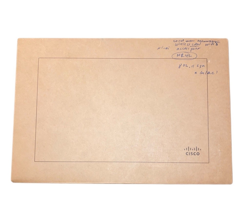 CISCO MR42-HW Meraki Cloud Managed Wireless Access Point 80