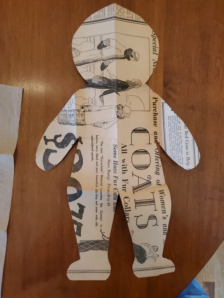 Woman's Home Conpanion Rag Doll Patterns