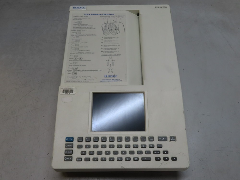 Burdick Eclipse 850 1 Ref ECL850 Quinton