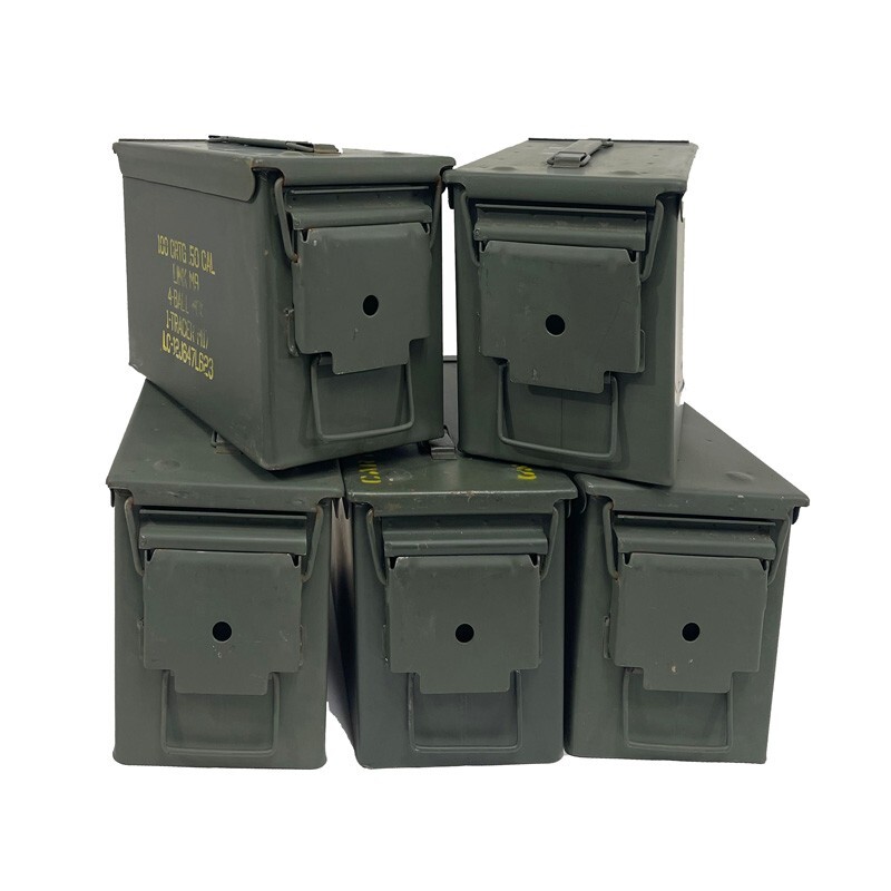 5 Pack 50 Cal ammo can-Grade 1