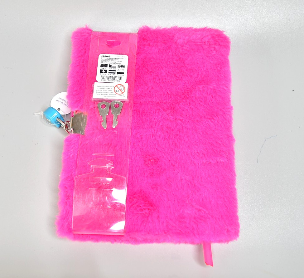 New Claire’s Fluffy Unicorn Diary