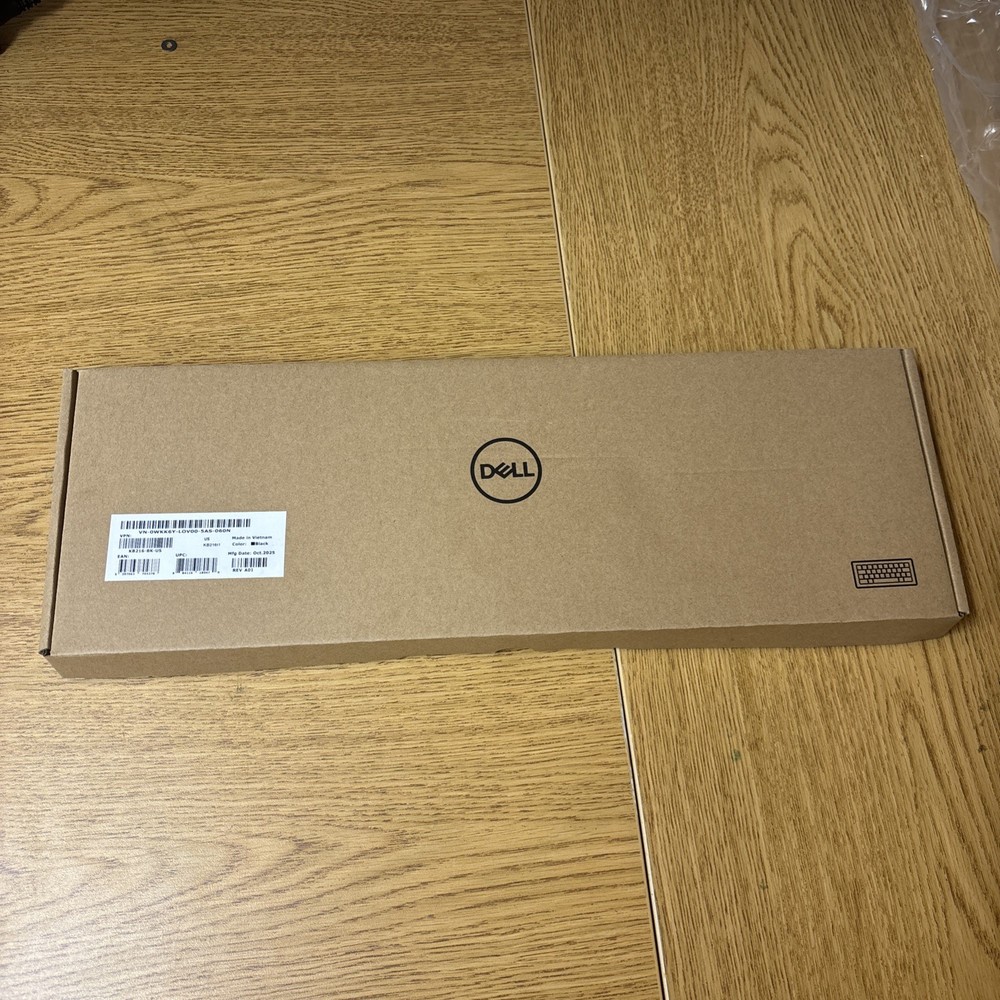 Dell KB216t1 Wired Keyboard- Black