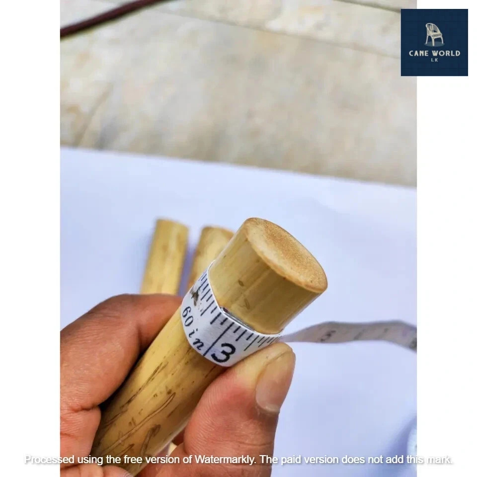 Escrima Kali Arnis Multi Node Sticks Plain Rattan Wskin 28”/1" 2 Sticks ( pair)