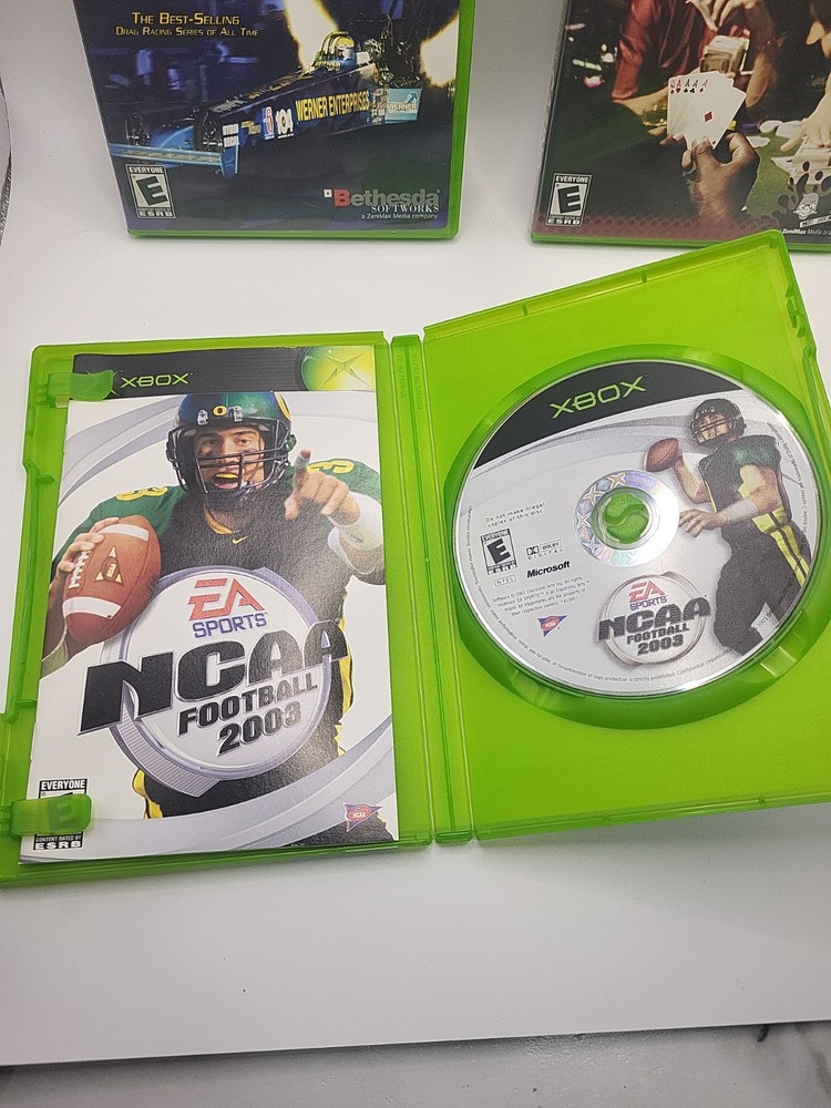 Original Xbox Controller Bundle 2 Controllers DVD Remote + 11 Games Lot Tested