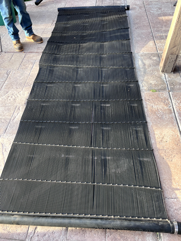 Rooftop Solar Panels for Pool
