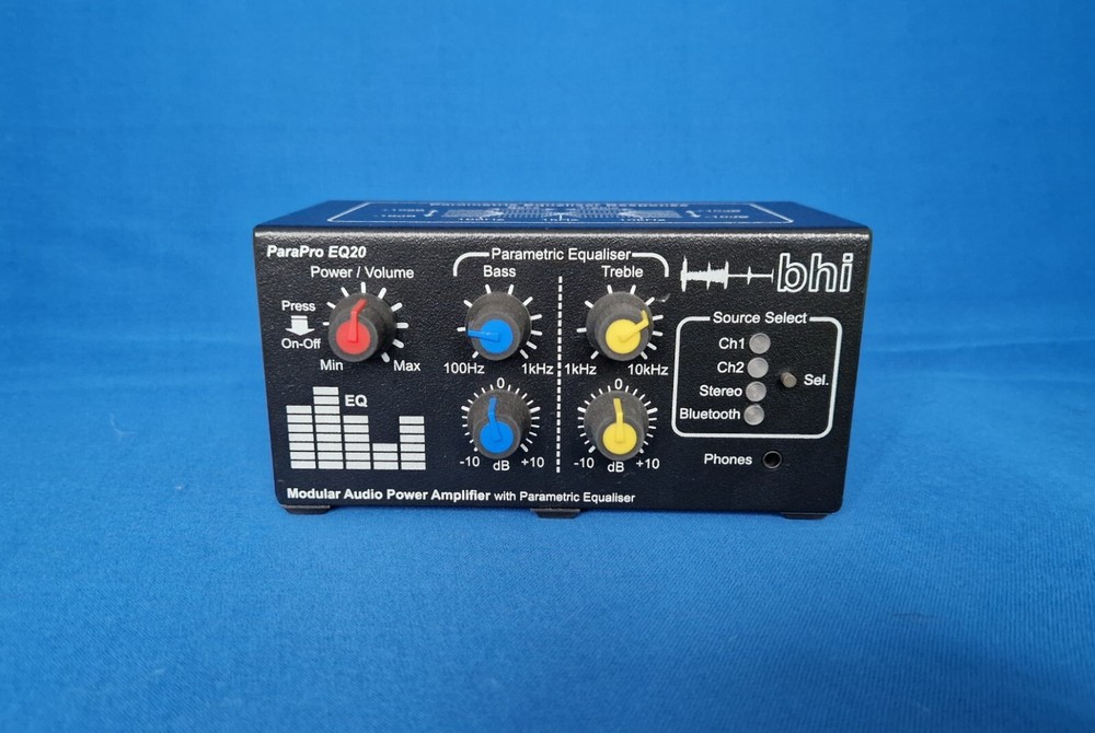bhi Ltd ParaPro EQ20 20W amplified parametric equaliser