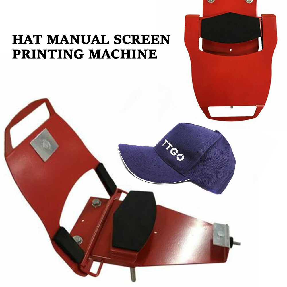 New Hat Clamp Silk Screen Printing Printer Equip Platen Machine For All Type Cap