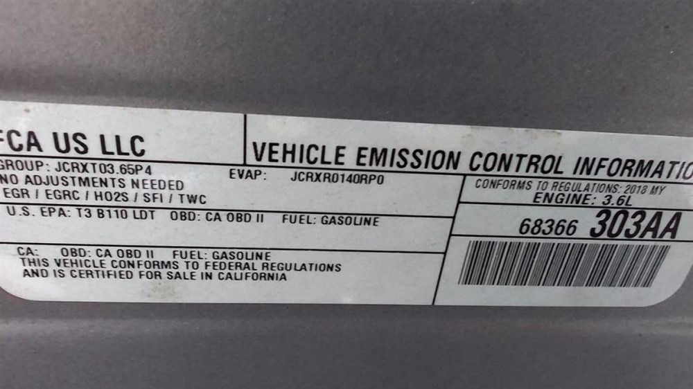 Radar Unit Rear Fits 17-24 PACIFICA 463920