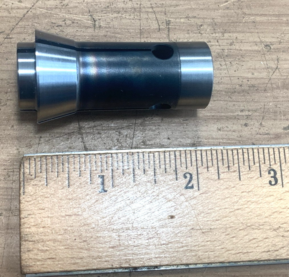 HARDINGE F20-201 3/16" ROUND COLLET EXCELLENT CONDITION